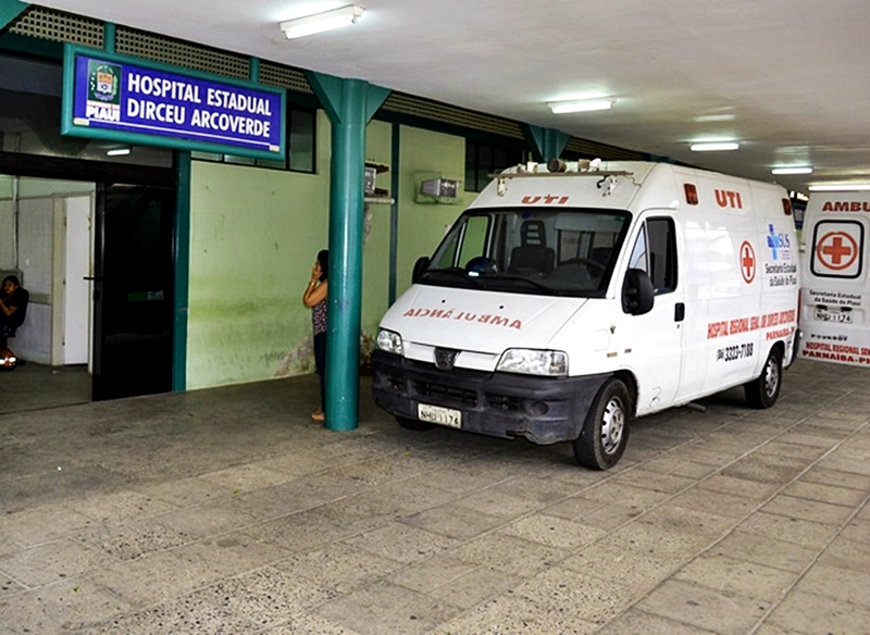 Pronto-socorro do Hospital Estadual Dirceu Arcoverde (HEDA). (Foto: Reprodução/ Internet).