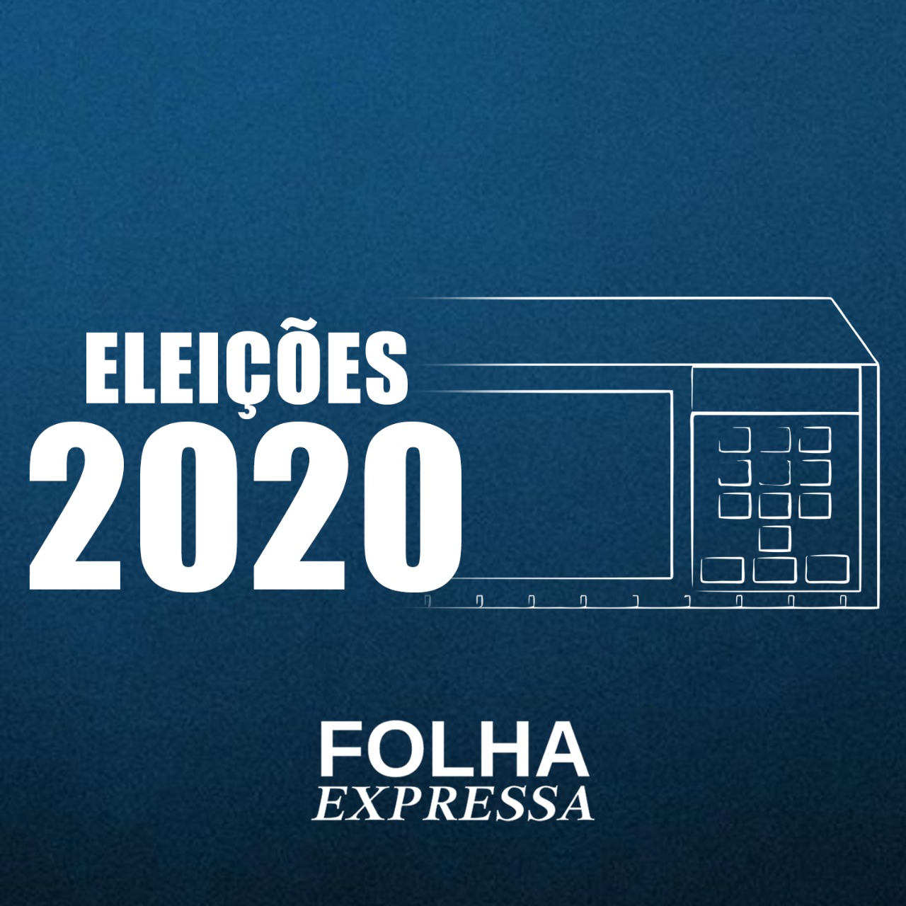 Eleições 2020. (Foto: Ilustração/ Folha Expressa).
