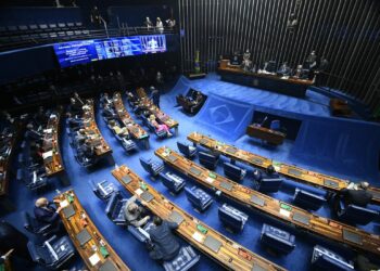 Plenário do Senado.(Foto:Reprodução/Agência Brasil)