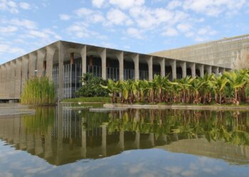 Palácio do Itamaraty na Esplanada dos Ministérios