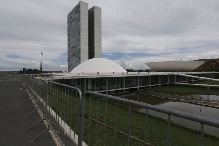 Brasília - Congresso reforça segurança para eleições das presidências da casa (Valte Campanato/Agência Brasil)