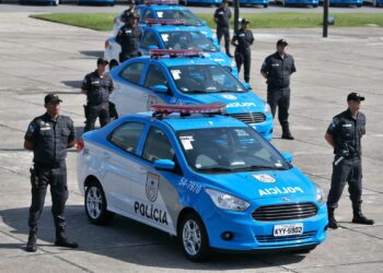 Polícia Militar do Rio de Janeiro recebe 265 novas viaturas.