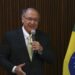 O vice-presidente, Geraldo Alckmin, participa da primeira reunião ministerial, no Palácio do Planalto