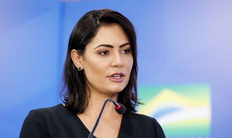 Michelle Bolsonaro.(Foto: Reprodução/ Agência Brasil)