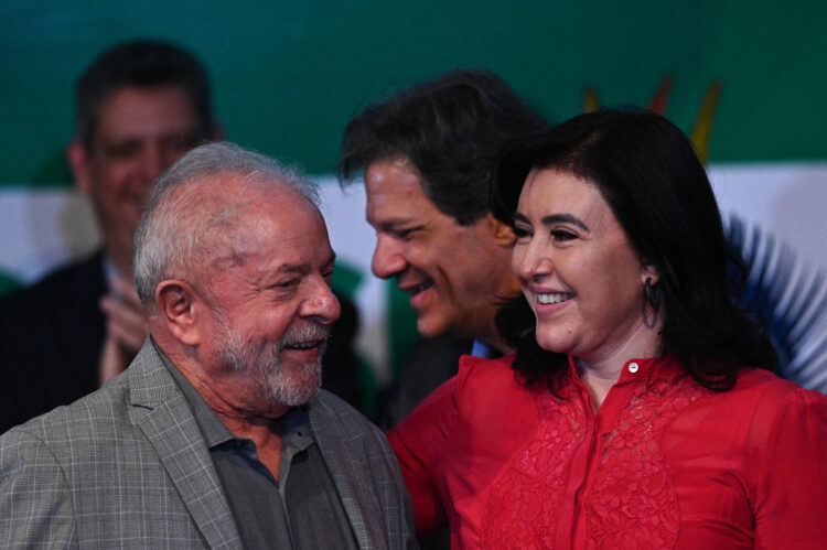 Simone Tebet , LuLa e Fernando Haddad. (Foto: Reprodução/ Pleno News)