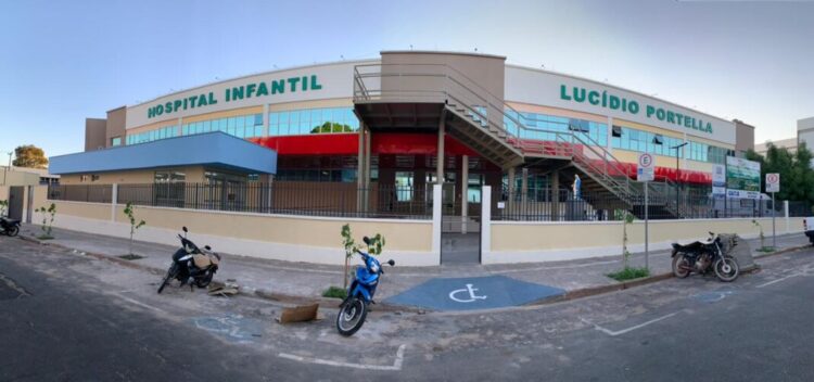 Hospital Infantil Lucídio Portella.(Foto:Reprodução/Ascom Governo do Piauí)