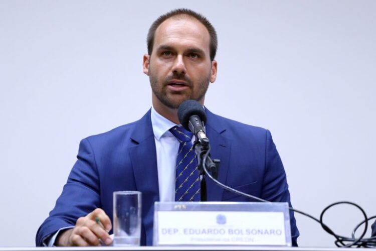 Eduardo Bolsonaro. (Foto:Reprodução/Câmara dos Deputados)