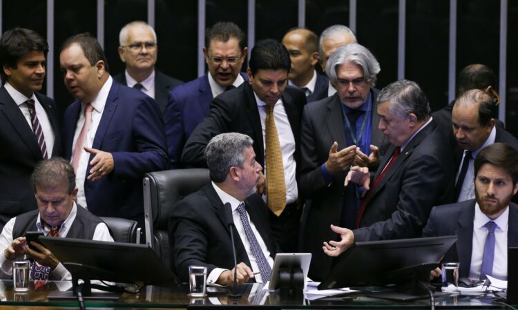 Brasília (DF) 23/05/2023 Sessão da Câmara dos Deputados que aprovou o Arcabouço fiscal.  (Foto Reprodução/ Agência Brasil).