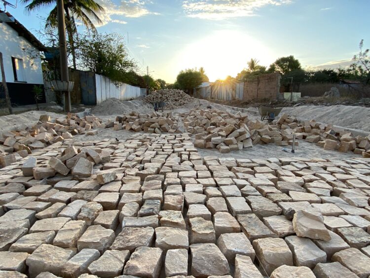 Projeto de pavimentação (Foto: Reprodução)