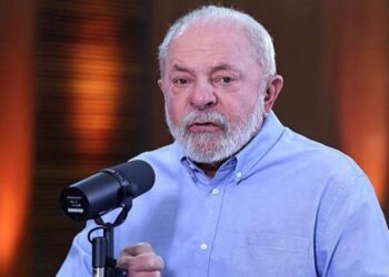 Presidente Lula durante live semanal (Foto: TV Brasil)