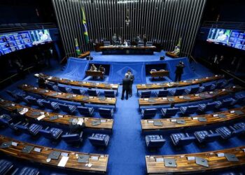 21/06/2017- Brasília- DF, Brasil- Sessão deliberativa extraordinária no plenário do Senado 
Foto: Marcelo Camargo/Agência Brasil
