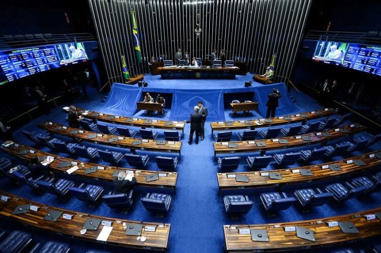 21/06/2017- Brasília- DF, Brasil- Sessão deliberativa extraordinária no plenário do Senado 
Foto: Marcelo Camargo/Agência Brasil