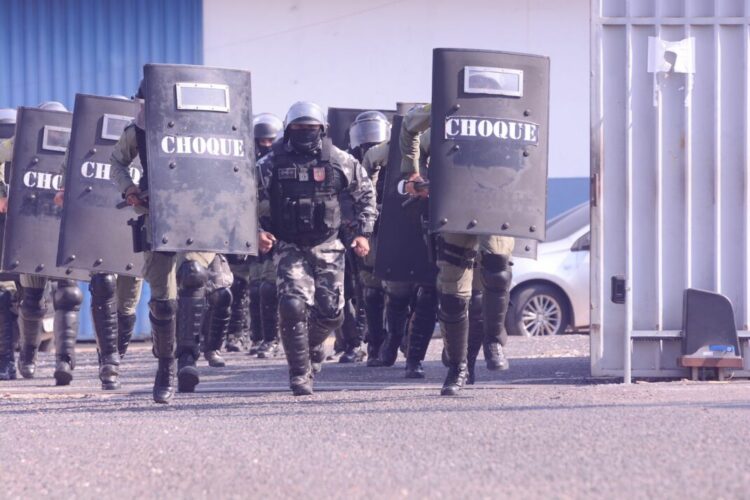 Polícia Militar forma novos integrantes da tropa de choque do Piauí (Foto: Yago Araújo/ SSP)