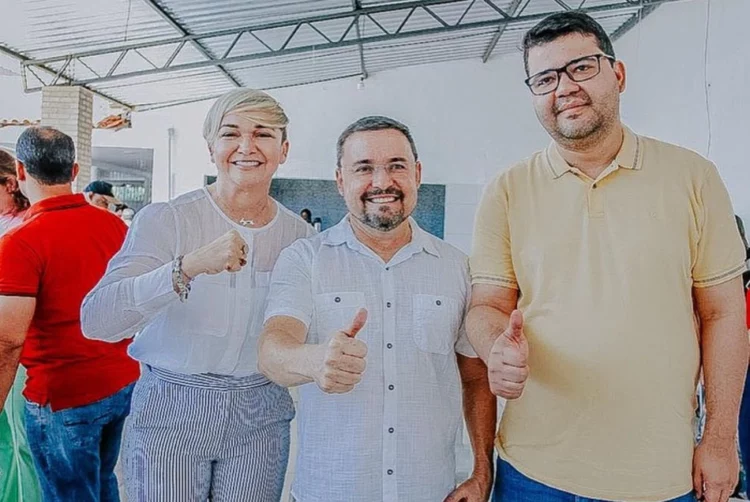 Fabio Novo recebe apoio de major Elizete Lima para sua pré candidatura para  prefeito de Teresina