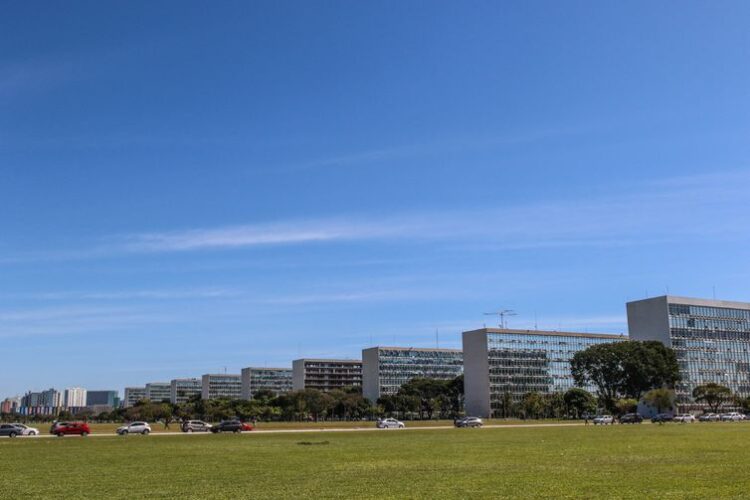 Brasília - 22.05.2023 - Foto Esplanada dos Ministérios, em Brasília. Foto: Antônio Cruz/ Agência Brasil