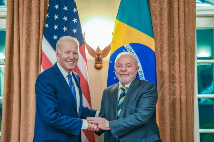 Lula e Biden (Foto: Reprodução)