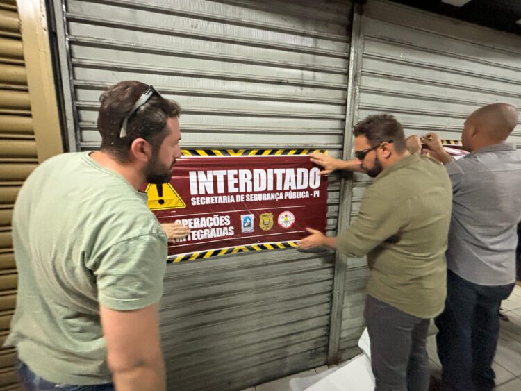 Foto: Divulgação/ SSP-PI/ 9ª fase da “Operação Interditados em Teresina”