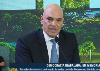 O presidente do Tribunal Superior Eleitoral (TSE), Alexandre de Moraes. Foto: TV Senado via YouTube