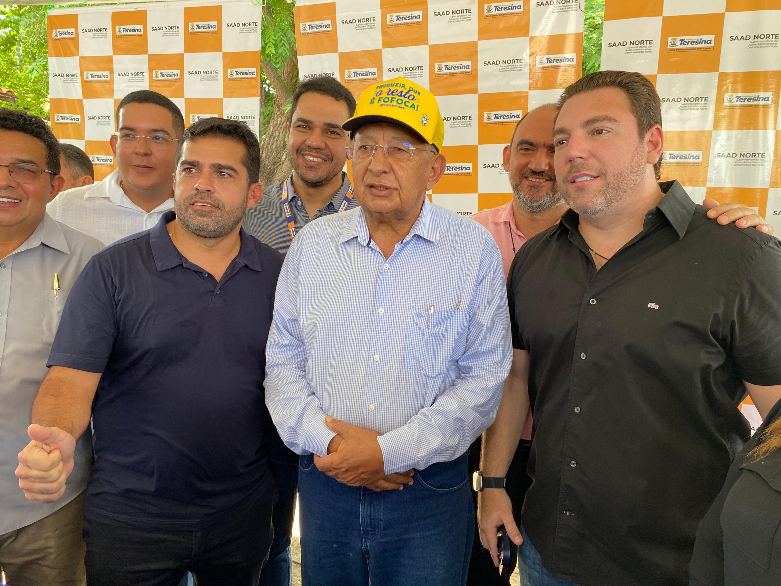 Vereador Bruno Viarinho, Vereador Markim Costa e Dr. Pessoa.