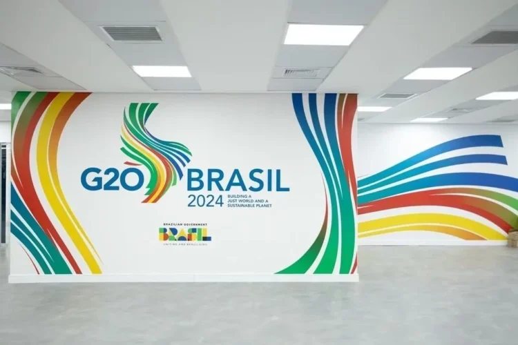 Banner do G20 Brasil | Foto: Reprodução