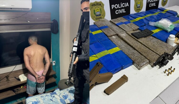 Draco deflagra operação contra facção criminosa e prende ‘Mr.Bean’, suspeito de homicídio em Teresina (Foto: Reprodução)