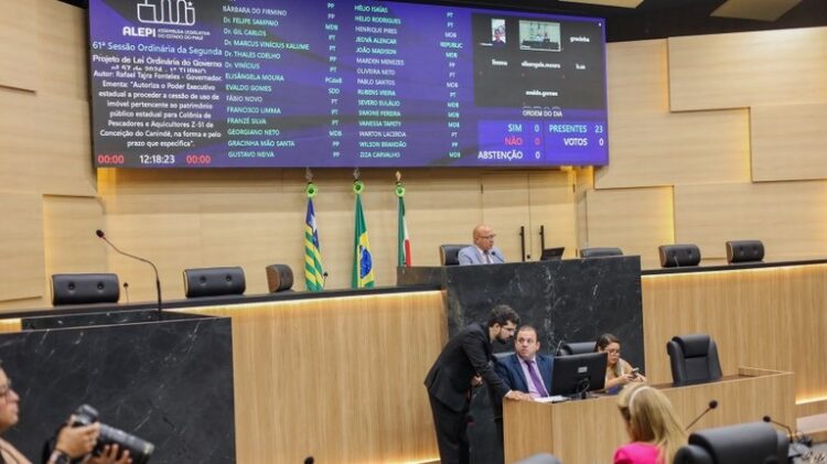 Chega à Alepi projeto que altera Plano de Carreiras do Judiciário (Foto: Alepi)