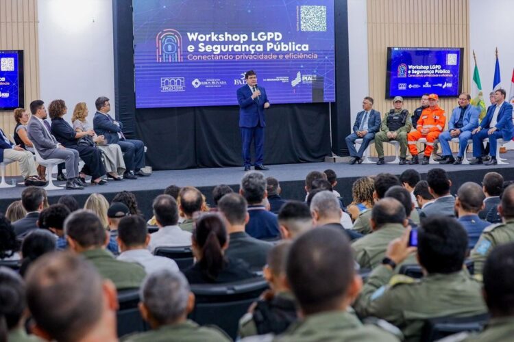 Governador Rafael Fonteles em evento sobre segurança pública no Piauí (Foto: Governo do Piauí)