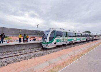 Inauguração do Metrô de Teresina (Foto: Governo do Piauí)